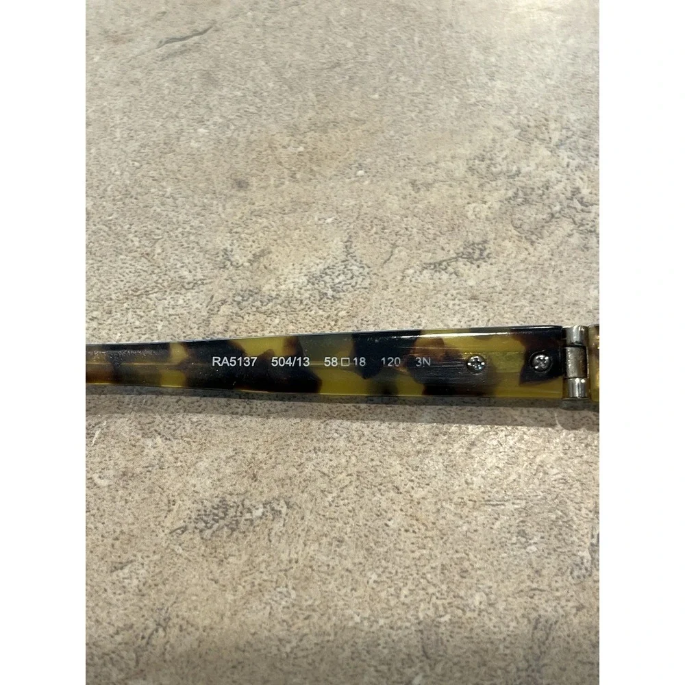 Ralph Lauren RA5137 504/13 58-18 120 3N Sunglass Frame Only Tortoise Shell‎